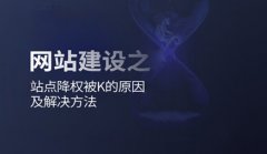 网站建设 - 网站建设之 站点 降权被K的缘故及解决 方案 