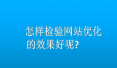 网站建设 - 怎样 检验 网站优化的效果好呢?