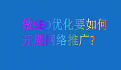 网站建设 - 做SEO 优化 要如何开展 网络推广 ?