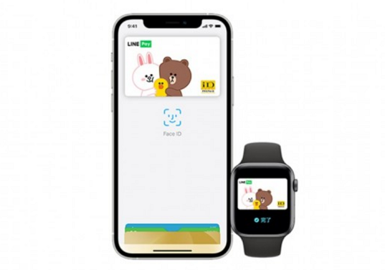 企业出海 -  日本 的Line Pay现在支持Apple Pay在店内购买