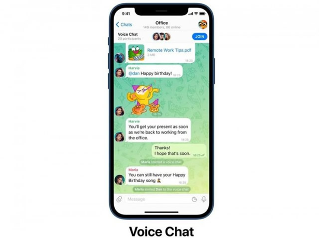 企业出海 - Telegram 新增 群组语音聊天功能
