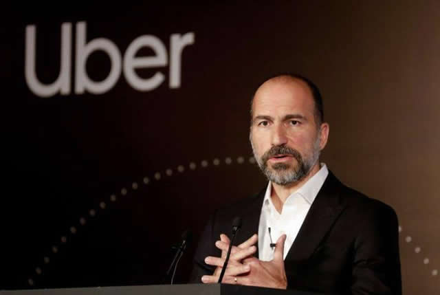 企业出海 - Uber CEO： 疫情 对 公司 影响不大 外卖业务可能受益