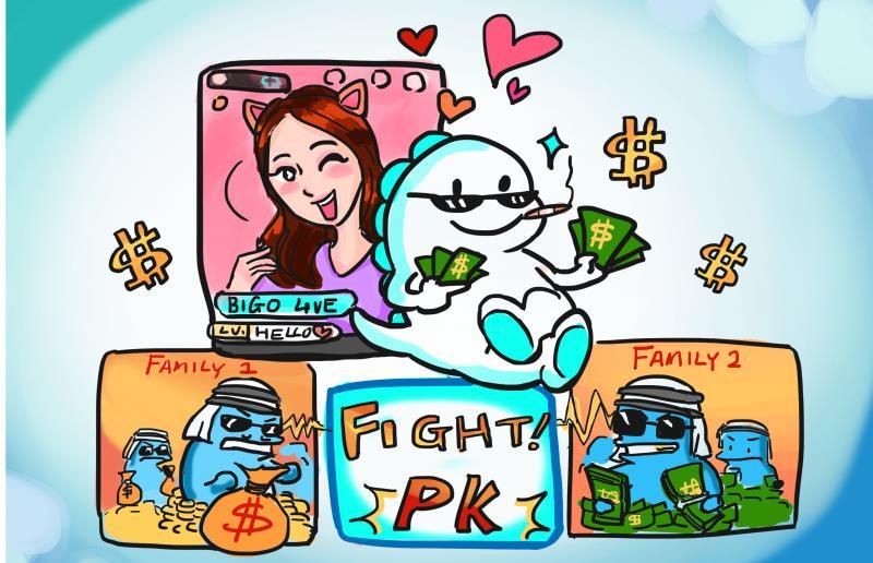 企业出海 - 《BIGO LIVE》建起了虚拟世界，近一年稳居GP沙特畅