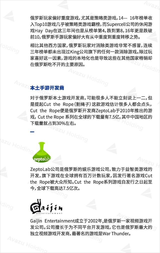 Avazu Holding：2016全球游戏市场报告发布